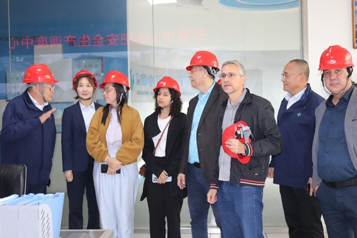 巴西最大水處理企業到訪中元化工